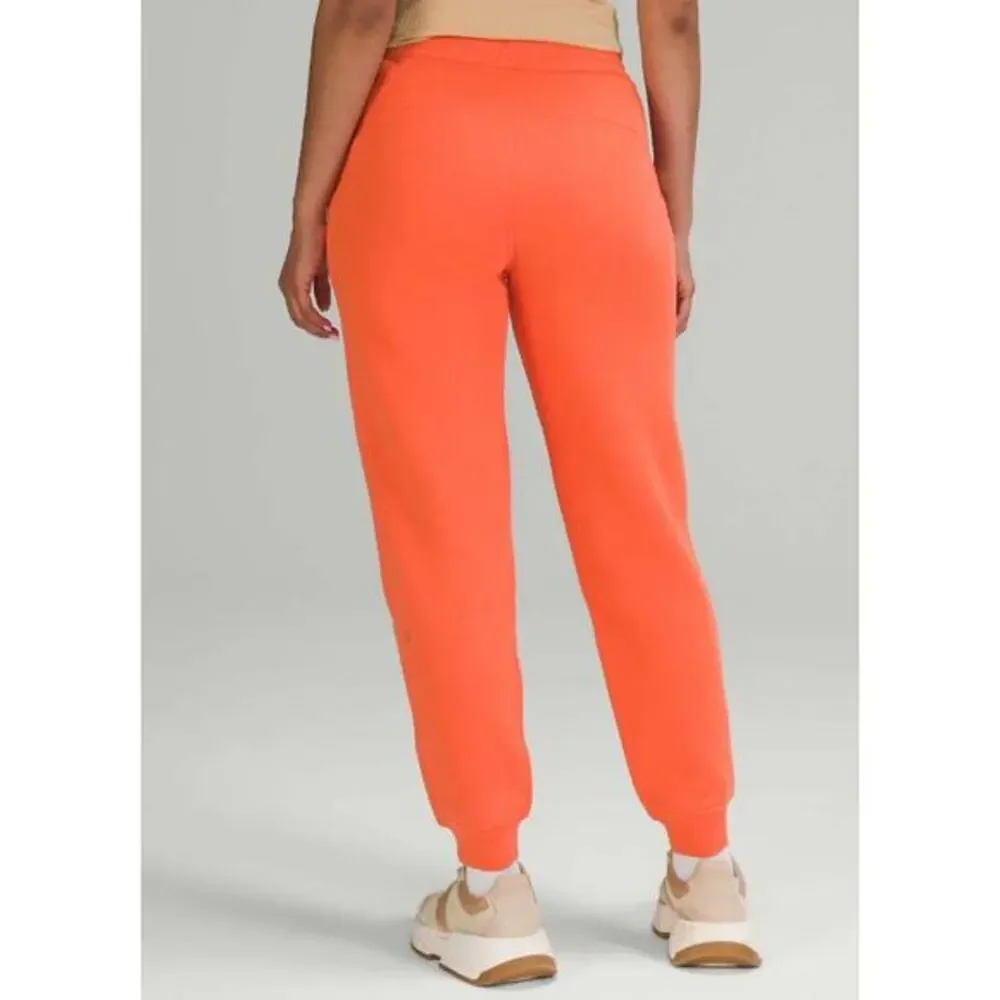 Lululemon orange scuba joggers‎